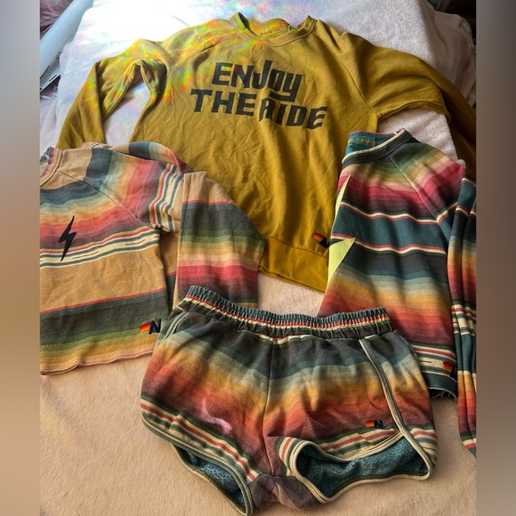 Aviator Nation Enjoy The Ride Sweatshirt - Picture 10 of 10